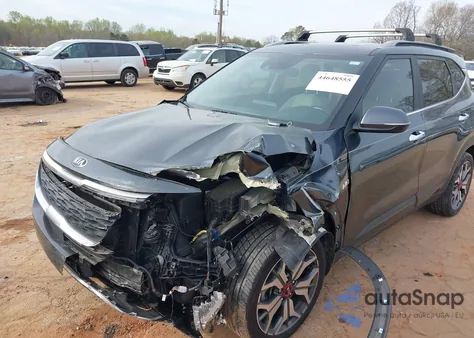 2021 Kia Seltos Sx Turbo из США, поврежденный, VIN KNDETCA20M7182858